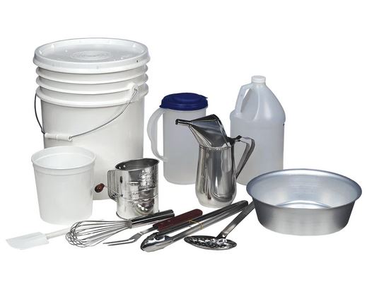 Funnel Cake Rings and Utensils